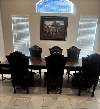 Dining area